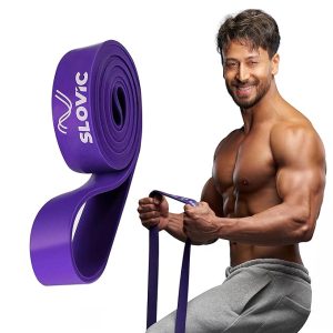 Slovic Latex Resistance Band for Workout [7-15 KG] | Resistance Band Set | Exercise Band & Stretching Bands for Exercise for Home Workouts | Gym Equipment for Home Workout | Ideal for Men & Women